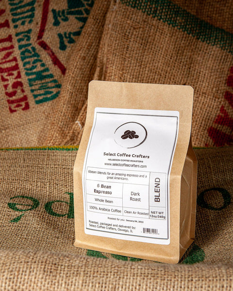 6 Bean Espresso – Select Coffee Crafters LLC