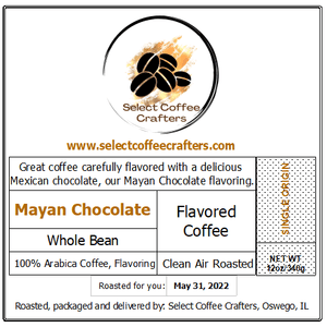 Mayan Chocolate - Select Coffee Crafters LLC