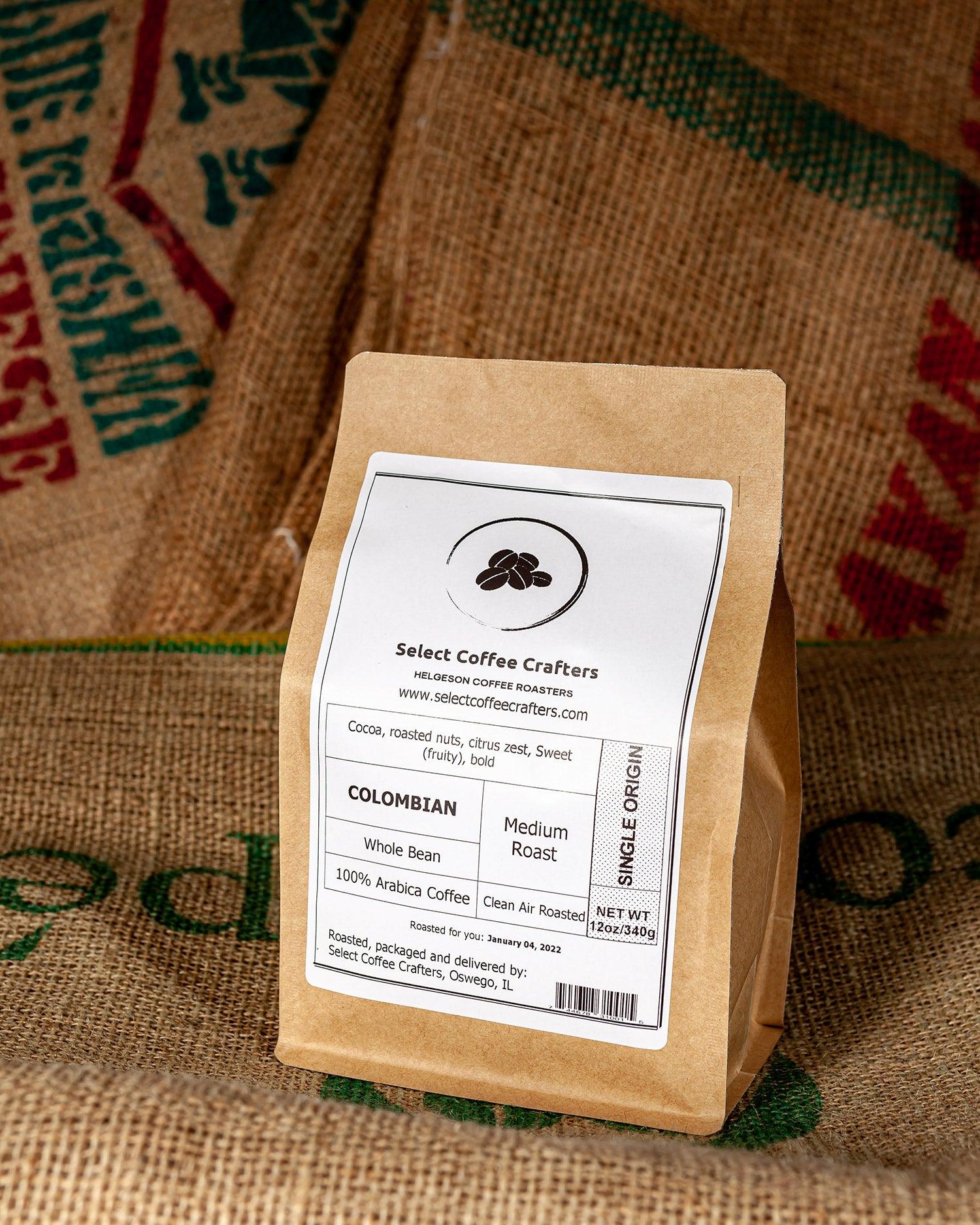 Colombian Supremo Single Origin - Select Coffee Crafters LLC